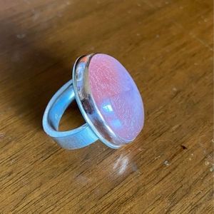 Jamie Joseph strawberry quartz ring